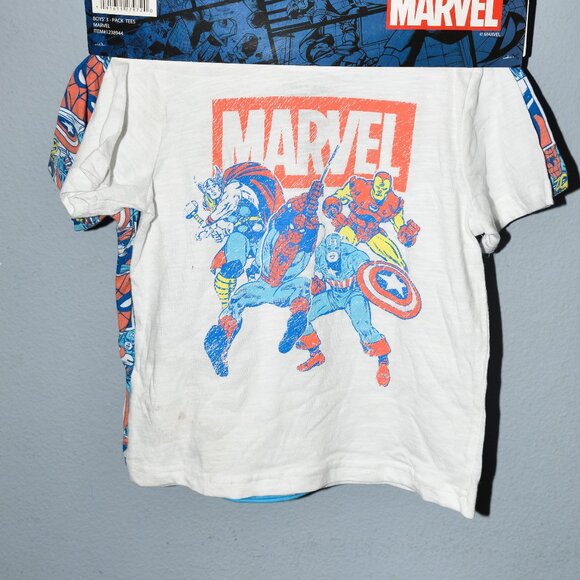 MARVEL BOYS' 3-PACK TEES - Picture 3 of 4
